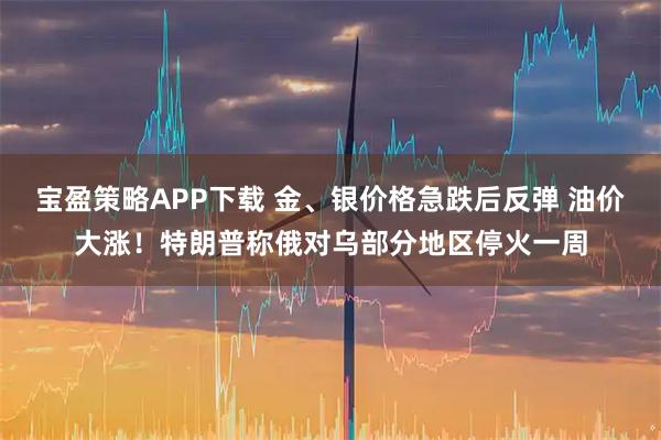 宝盈策略APP下载 金、银价格急跌后反弹 油价大涨！特朗普称俄对乌部分地区停火一周